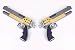 CTMWEB - Final Fantasy X-2 Cosplay Accessory - Yuna's Dual Pistol 1st Verion