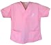 University of Alabama Pink Scrubs Tops SHIRT -Size SM Alabama Crimson Tide For HER -Officially Licensed NCAA College Logo Apparel Unique GIFT Ideas For Mom Nurses Ladies Students Graduation