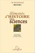 Elements d'histoire des sciences  col.in extenso