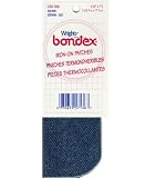 Bondex Iron-On Patches 5x7 2/Pkg-Warm Denim
