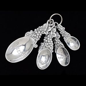 Arthur Court Grape Measuring Spoons, Set of 4 by Arthur Court Designs