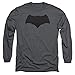 Batman Vs Superman Batman Logo Mens Long Sleeve Shirt