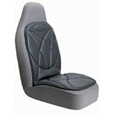 Simulated Leather Seat Cushion - Black