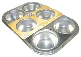 Kaiser Bakeware Tinplate 6-Cup Muffin Pan