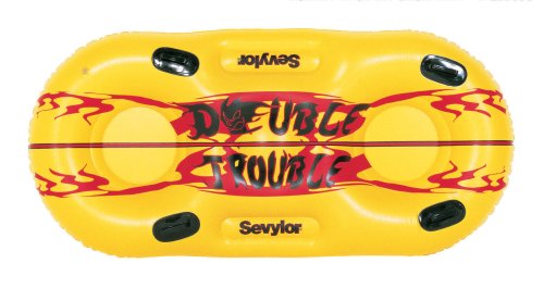 Childrens Toyshop  Sporting Goods : Sevylor Inflatable Double Trouble Tube