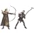 Lord of the Rings The Two Towers Elven Archer and Uruk-Hai Berserker figures- 6" inches