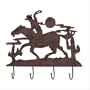 Metal Cowboy Wall Hooks