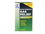  : Quality Choice Extra Strength Gas Relief Simethicone 125mg. Softgel 30 Count  ,  Boxes (Pack of 6)
