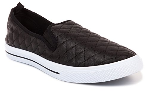 Chatties Ladies Quilted Slip-On Women Sneaker