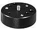 Manfrotto 120 Converter Plate Converts Tripod Head screws from 3/8-Inch to 1/4-Inch - Replaces 3054