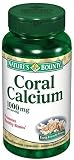 Nature's Bounty Coral Calcium 1,000 mg Caps, 60 ct