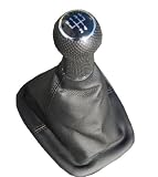 Produkt-Bild: VW Golf 4 IV MK4 Schaltsack mit Schaltknauf 5 Gang 23 mm incl. Rahmen Schaltmanschette Schaltrahmen Art- Leder schwarz Volkswagen NEU