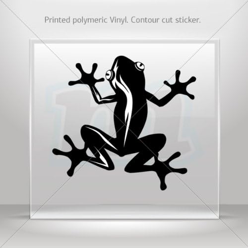 Decal Sticker Frog Decor Motorbike Bicycle Vehicle Racing Garage Store home Hobby Room 0500 W95W8