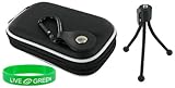 Hard EVA (Black) Case and Tripod for Creative Vado HD Pocket Video Camcorde ....