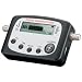 Goobay Digitaler Satelliten Finder LCD-Anzeige mit Kompass und Ton inkl. F-Anschlusskabel