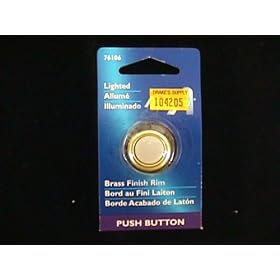 Angelo Lighted Push Button Door Bell by Angelo Brothers