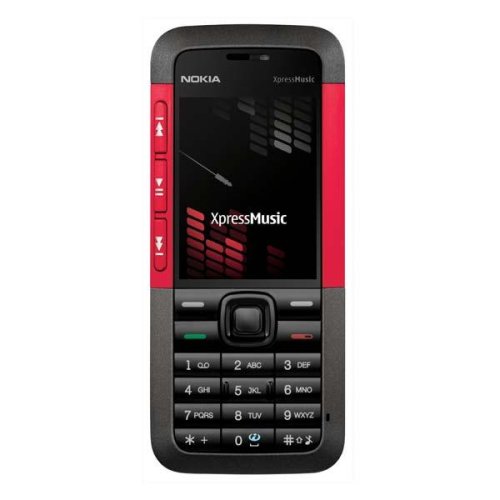 Nokia - Téléphone portable 5310 Xpress Music rouge - lecteur MP3 / slot mémoire / app.photo 2Mpix