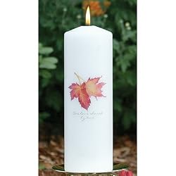 Maple Leaf Wedding Unity Candle
