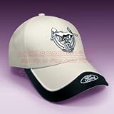 Ford Mustang 45th Anniversary Logo Beige & Black Hat