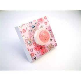 Girls Pink Butterfly Bedroom Light Switch