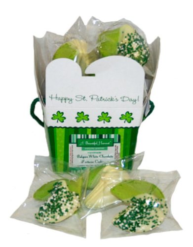 Belgian White Chocolate Dipped St. Patrick