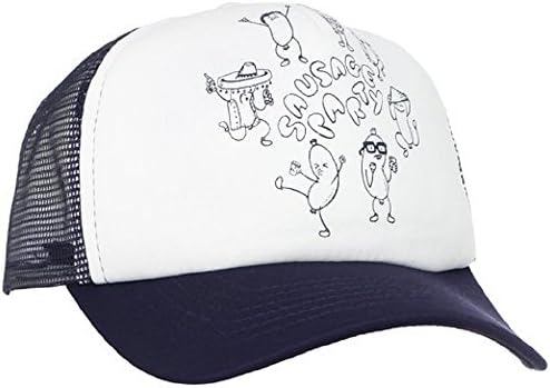 Toddland Men's Sausage Party Hat, Navy Blue, One Size