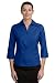 Ladies 3/4 Sleeve Open Neck Blouse
