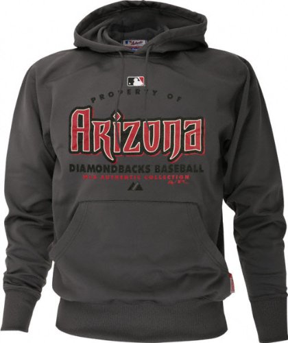 Arizona Diamondbacks Authentic Collection Therma Base Road Property Hooded Sweatshirt
