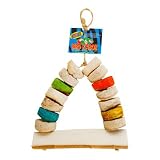 Bird Kabob 8-1/2-Inch Carnival Chewable Perch