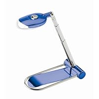 Book Owl Scholar 2 LED Book Lamp, Blue