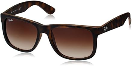 Ray-Ban Rectangular Sunglasses (Brown Gradient) (0RB4165710/1355)