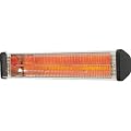 Halogen Infrarotheizstrahler "CasaTherm S1800" in Silber / Schwarz