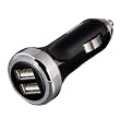Hama Dual USB Kfz-Ladeger�t 3,1A schwarz/silber