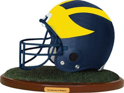 Michigan Wolverines Authentic Team Helmet Replica