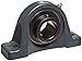 Browning VPS-327 AH Pillow Block Ball Bearing, 2 Bolt, Air Handling Duty, Setscrew Lock, Contact and Flinger Seal, Cast Iron, Inch, 1-11/16" Bore, 2-5/16" Base To Center Height