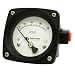 Meriam 200 Series 316 Stainless Steel Piston Gauge with Buna-N Seal, 0-50 psid Range, 4.5" Dial, +/- 2% Accuracy, 1/4" NPT Female Connection