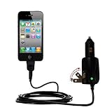 Car and Home 2 in 1 Combo Charger for the Apple iPhone 4 - uses Gomadic TipExchange Technology