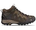 Mens North Face Vindicator Mid GTX - Coffee Brown and Loden Green