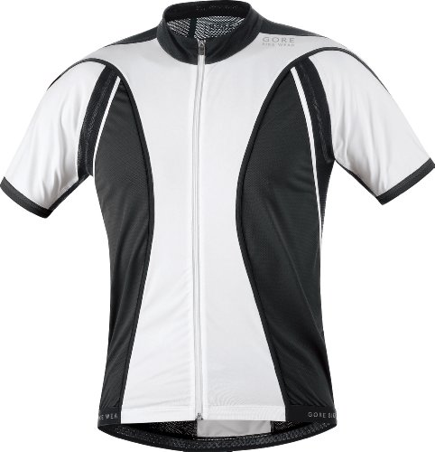 GORE BIKE WEAR Herren Fahrradtrikot OXYGEN FZ, white/black, L Preisvergleich