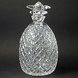 24% CRYSTAL PINEAPPLE BISCUIT BARREL