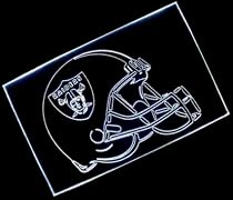 NFL- Oakland Raiders Helmet Neon Light Sign