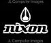 NIXON WATCHES WHITE DECAL 6 X 4