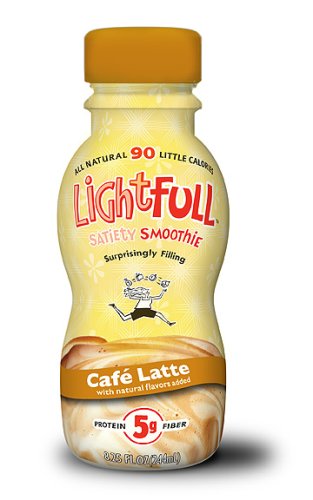 Lightfull Cafe Latte Satiety Smoothie 8.5 Ounce Case of 12