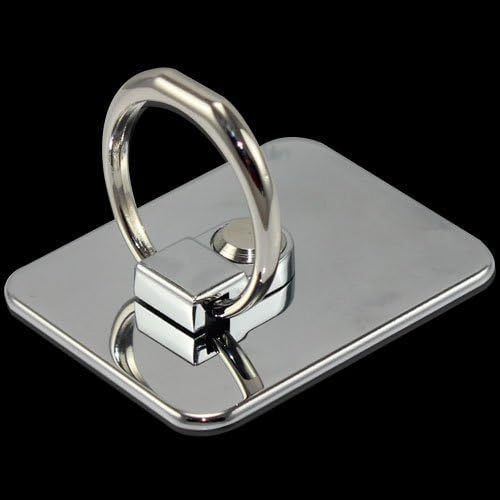Smartshoponline Universal Silver Bunker Ring Stand &amp; Holder for iPhone 6 5 5G Galaxy SIII S4,All Cell Phones