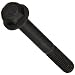Grade 8 Steel Flange Bolt, Phosphate & Oil Finish, Hex Head, UNC Threads, Hex Head, Meets IFI-111 (2002)/SAE J429 (1999)/ASTM B633 Specifications, 3/8"-16 Thread Size, 2-3/4" Length, Partially Threaded, Pack Of 10