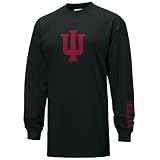 Nike - Nike Indiana Hoosiers Black Classic College Long Sleeve T-shirt
