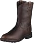 Ariat Work Boots Sierra 10 D Western Henna Wildcat Mens 10002429