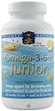 Nordic Naturals - Omega 3-6-9 Junior Lemon, 180 softgels