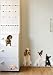 Posters: Dogs Poster-Sticker Wall-Tattoo - Pet Dogs (28 x 20 inches)