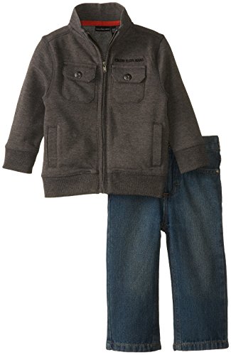 Calvin Klein Baby Boys' Gray Fleece with Jeans